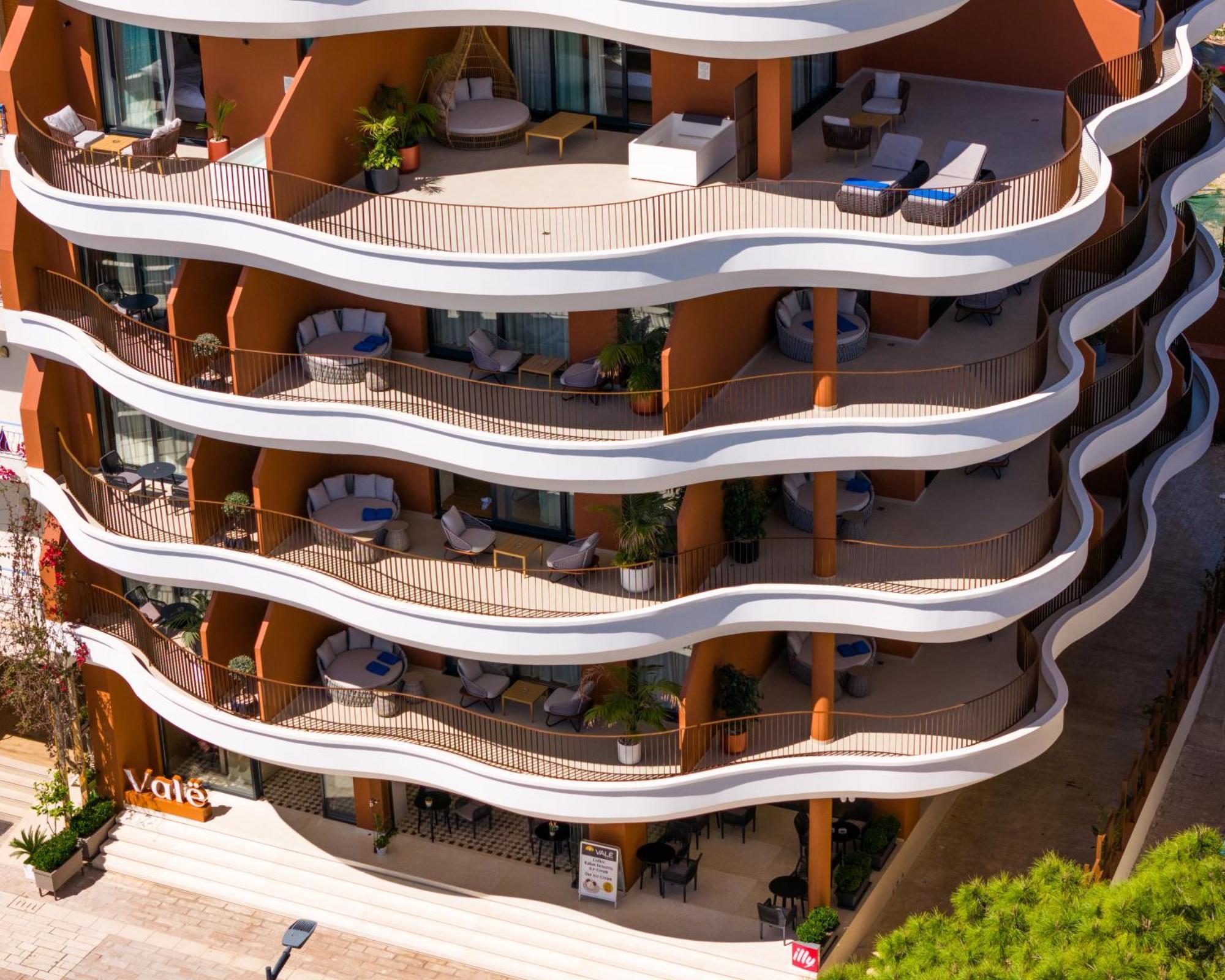 Hotel Vale Sarandë Exteriör bild